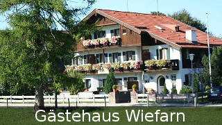 Gästehaus Wiefarn in Bad Wiessee am Tegernsee